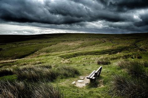 Fotografía de los páramos de Yorkshire, inspiradores del paisaje de Cumbres Borrascosas.