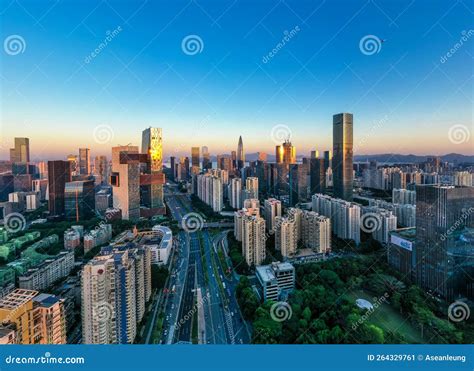 Edificios modernos en Shenzhen