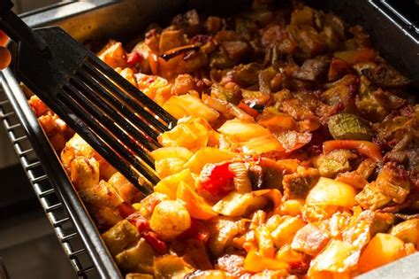 guiso de verduras al horno