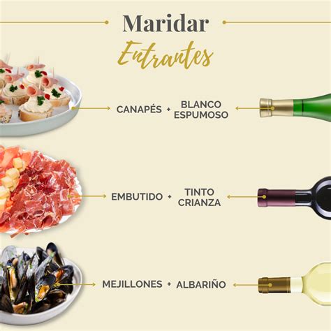 Infografía de maridajes de vinos argentinos con platos típicos