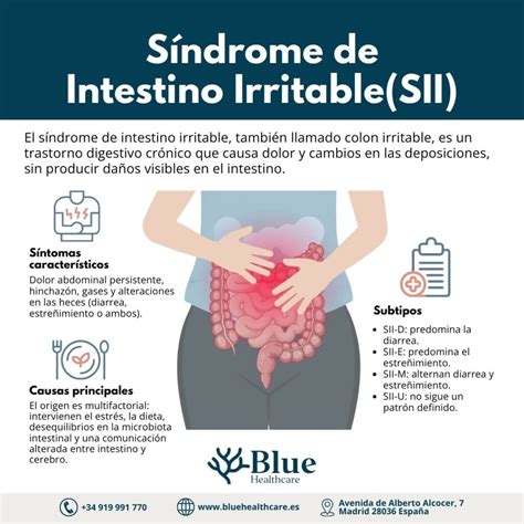Esquema sobre la relación entre el síndrome del intestino irritable y la tolerancia a diversos grupos de carbohidratos.