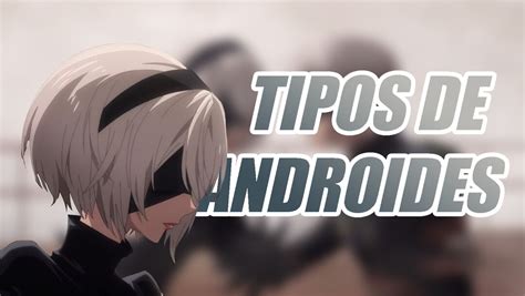 Ilustración conceptual de chicas cyborg y androides en el anime