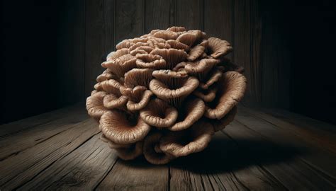 hongo maitake en su entorno natural
