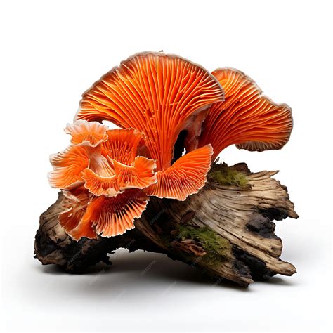 setas langosta de color naranja brillante