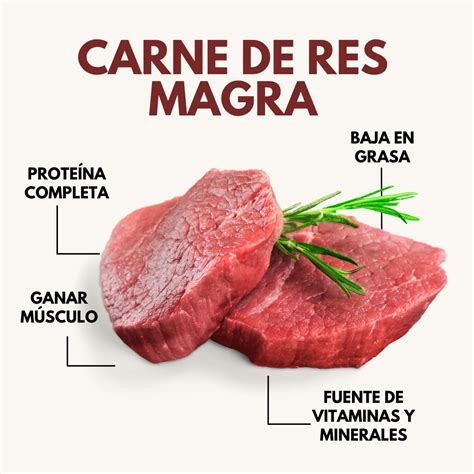 Infografía con consejos para una preparación saludable de la carne de res.