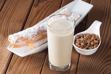 Esquema que muestra la evolución de la horchata desde la chufa mediterránea hasta la versión de arroz mexicana