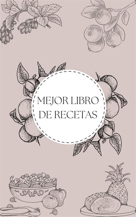 Portada del libro de recetas de Orlando con platos apetitosos