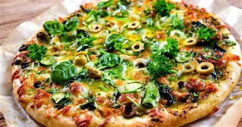 Pizzas con bases de vegetales variados