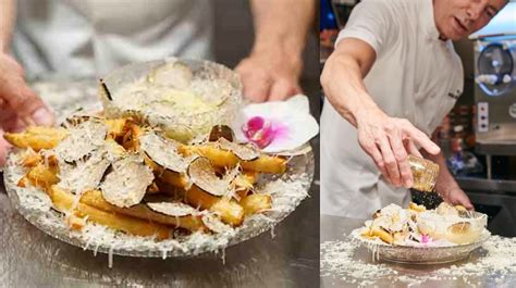 Los chefs Joe Calderone y Fredrick Schoen-Kiewert mostrando las 