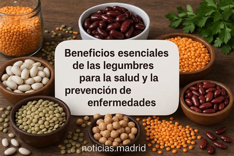 infografía de los beneficios para la salud de consumir legumbres