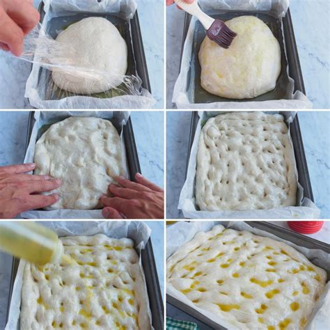 Comparativa visual entre masa de focaccia y masa de pizza