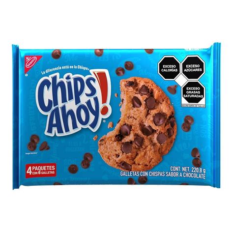 Galletas Chips Ahoy! con pepitas de chocolate