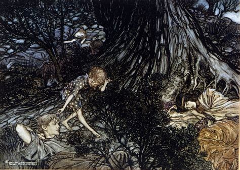 Ilustración de Arthur Rackham para 