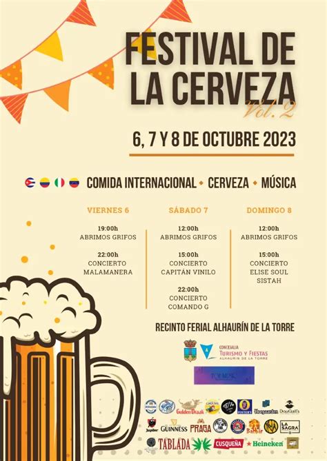 Infografía con los horarios y temáticas del Oktober MUT Festival de la Cerveza en Santiago