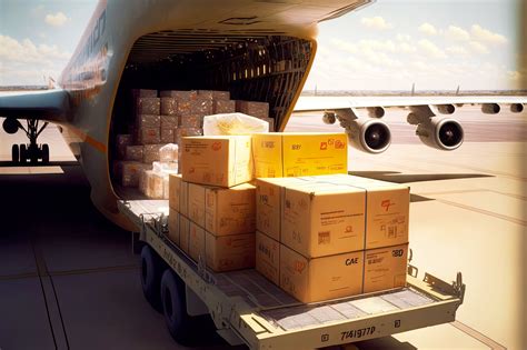 Imagen de un avión de carga transportando productos frescos, destacando la velocidad y eficiencia del transporte aéreo.