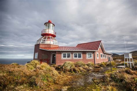 Fotografía del Faro de Hornos y la Alcaldía de Mar en Isla Hornos