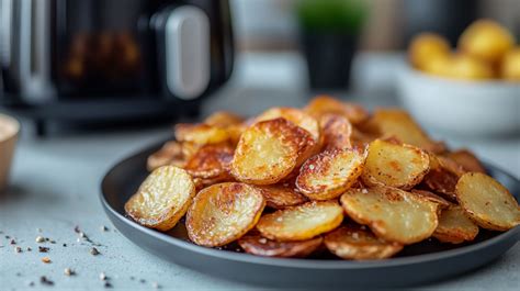 foto de papas fritas hechas en airfryer
