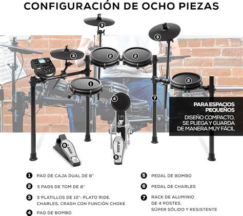 Componentes de la batería de fondant: bombos de Oreo y platillos