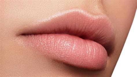 Foto de labios sanos e hidratados