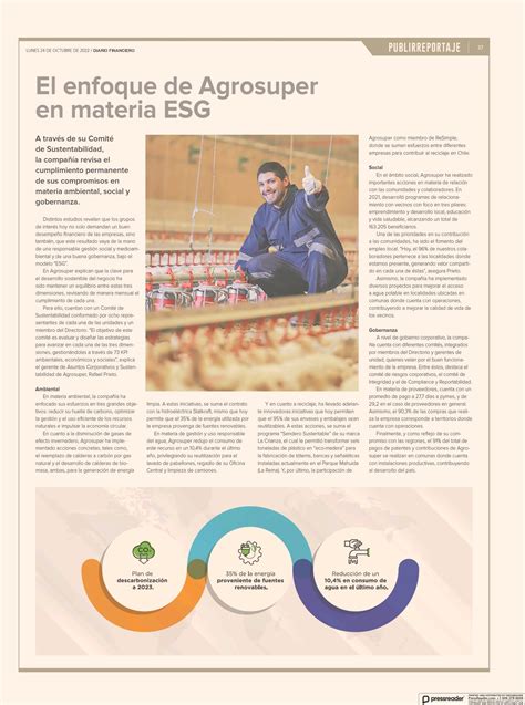 Infografía del crecimiento y diversificación de Agrosuper en el mercado de proteínas.