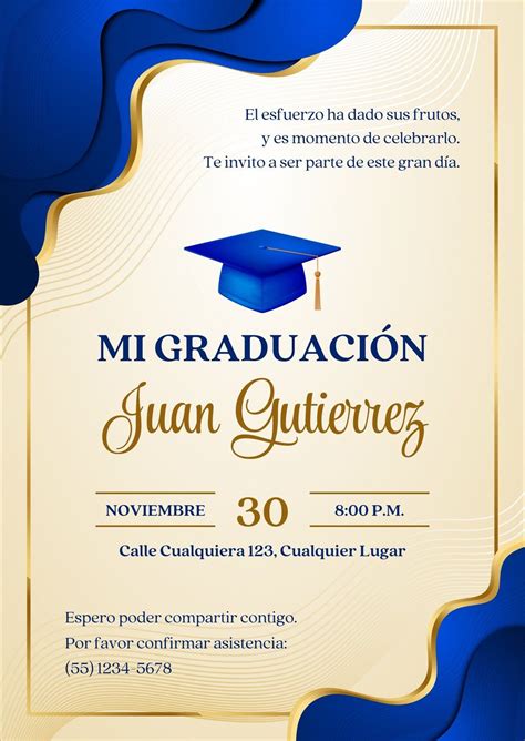 Diseño de invitación elegante con motivos de pasta y cubiertos para un evento gastronómico