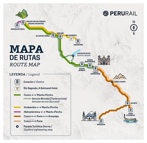 Mapa de la ruta del GLP desde el terminal de importación hasta los centros de distribución en Chile