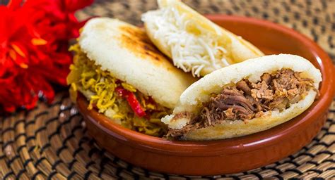 Mapa de los países de origen de la arepa: Colombia, Venezuela y Panamá