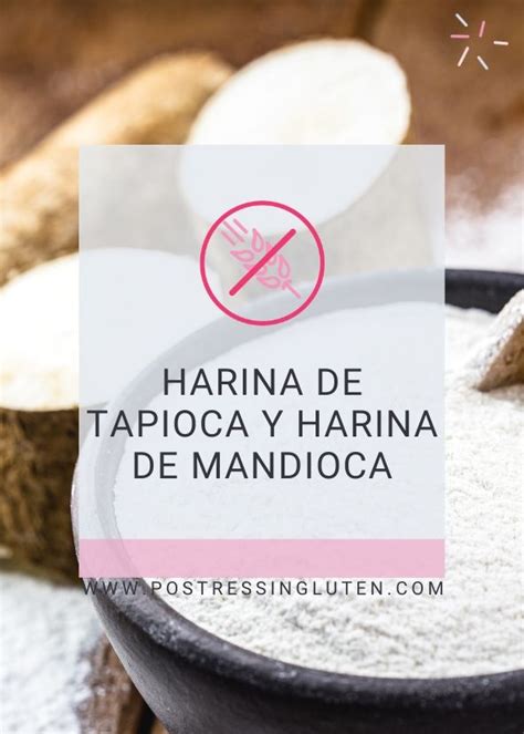 Infografía sobre la versatilidad de la harina de tapioca