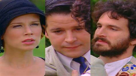 Imagen promocional de los protagonistas Mariana Ximenes y Murilo Benício en la telenovela