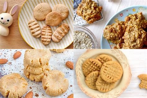 Variedad de galletas caseras para bebés