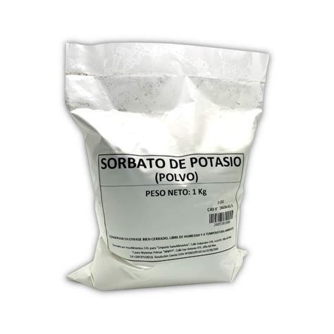 Sorbato de potasio en polvo: su estructura química y uso como conservante en alimentos