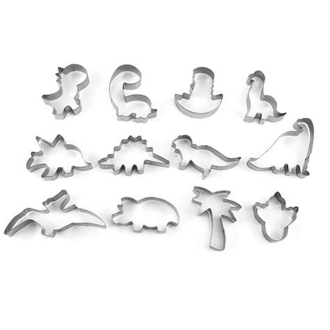Moldes de dinosaurio para galletas