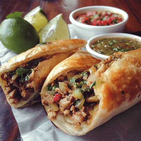 Tortas de Tamal servidas con pico de gallo, salsa verde y aguacate