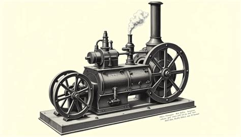 Fotografía antigua de una máquina de palomitas de vapor de Charles Cretors