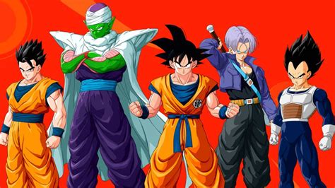 Galería de personajes principales de Dragon Ball Z