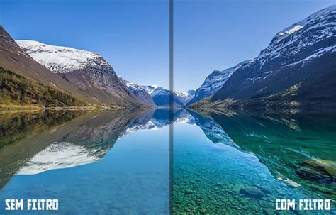 Infografía comparativa: visión estándar frente a visión con filtro polarizador en superficies reflectantes