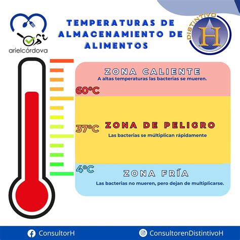 Guía visual de almacenamiento: zonas de temperatura en el frigorífico