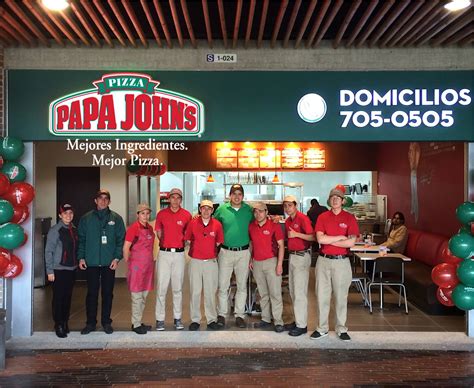 Infografía con los horarios de apertura de Papa John's San Miguel de Desamparados