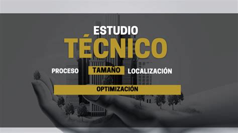 Esquema del proceso de estudio técnico
