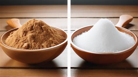 Infografía comparativa entre azúcar refinado y panela, destacando sus diferencias en procesamiento y contenido nutricional.