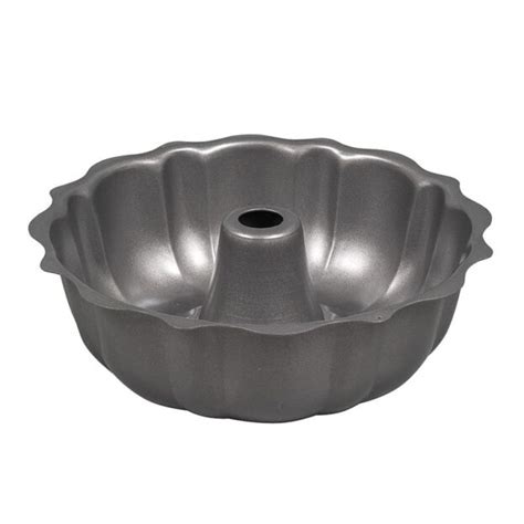 Molde para queque decorado y listo para hornear.