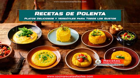 Variedad de platos de polenta: cremosa, a la parrilla y gratinada al horno
