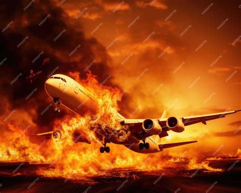 Fotografía del motor de avión Latam incendiándose en pista de Florianópolis