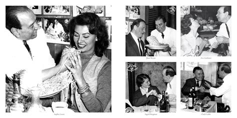 Fotografía histórica en blanco y negro del restaurante Il Vero Alfredo en Roma
