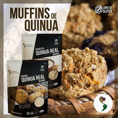 Muffins de quinua y chocolate listos para servir