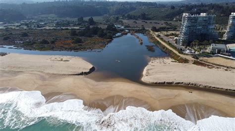 Vista aérea o panorámica del Humedal El Membrillo y Estero El Yugo, destacando su extensión y naturaleza.