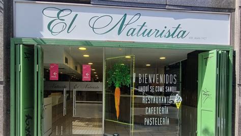 Fotografía: Fachada del restaurante El Naturista
