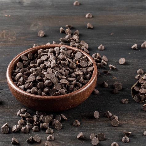 Foto: Selección de chips de chocolate de diferentes marcas y tipos