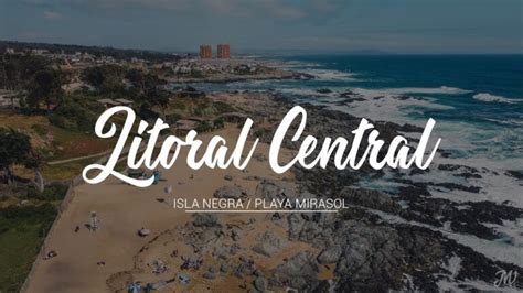 Mapa ilustrativo de la ruta gastronómica por el Litoral Central, destacando Algarrobo, San Antonio y localidades aledañas.