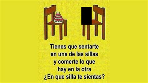 Imagen icónica del meme de la tarta sobre una silla
